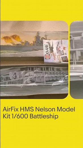 AirFix HMS Nelson Model Kit 1/600 Battleship