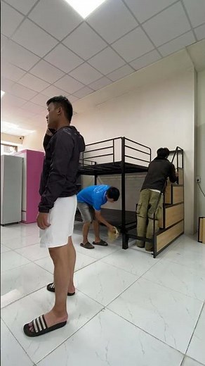 Quy Trình Lắp Đặt Giường Tầng Sắt Hộp Bậc Cầu Thang