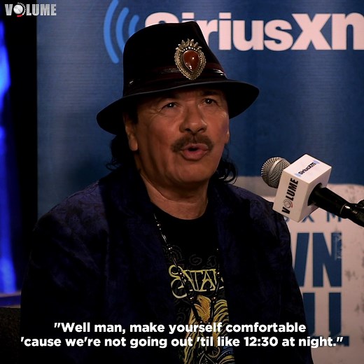 Carlos Santana's favorite moment from Woodstock? Hint: It involves Jerry Garcia. 🌀🌀 | SiriusXM