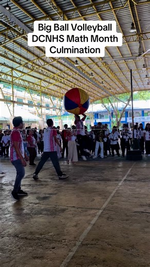 Davao City National High School concluded its Mathematics Month Celebration last September 12, 2025. Aside from recognizing excellent students winning in the different events, it was also a venue for teachers to have a breather from the classroom by having a very fun-filled “Big Ball Volleyball” Game. The whole gym roared with laughter and smiles as students witnessed their favorite math teachers battled it out in the court. via Onyx Van | DepEd Davao City