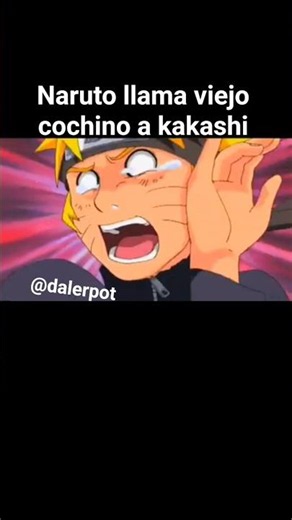 Naruto calls Kakashi a dirty old man #kakashi #naruto #narutouzumaki #narutoshippuden #kakashihatake