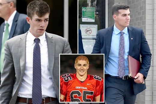 Former Penn State frat leaders plead guilty in 2017 ‘obstacle course’ hazing death of Timothy Piazza