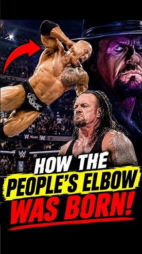 The REAL Story Behind The Rock’s People’s Elbow! 🤯