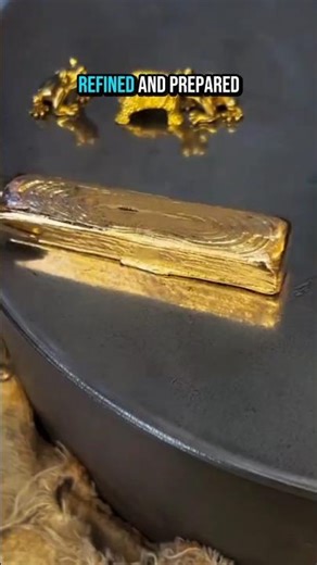 How Gold Is Smelted 🔥 The Journey You Never See