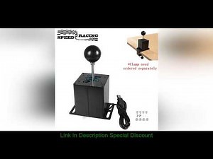 PC USB H Gear Shifter For Logitech G27 G29 G25 G920 For Thrustmaster T300RS/GT Shift Knob For ETS2 S