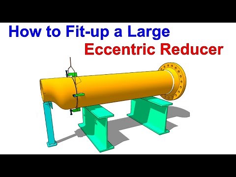 How to Fit up a Large Eccentric Reducer on a Fixed Pipe.