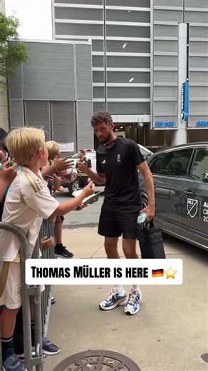 The German legend has touched down at MLS All-Star Skills Challenge pres. by @AT&T! #mls #muller #mlsallstar #germany #bayernmunich