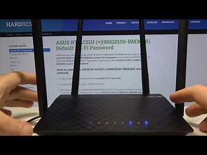 Where to Find Factory WiFi Password and Wi-Fi Name in ASUS RT-AC51 - Log In To Asus Router Wi-Fi