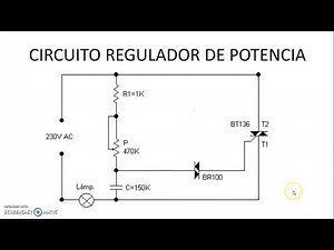 REGULADOR POTENCIA CON TRIAC