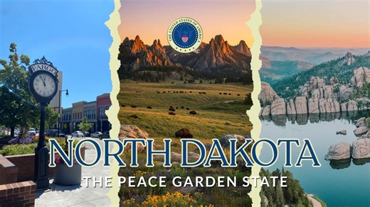North Dakota: The Peace Garden State 🌻 | Facts & Information 🌻 Welcome to North Dakota, The Peace Garden State! 🇺🇸 Known for its open landscapes, friendly communities, and strong economy, North Dakota offers a calm and opportunity-filled way of life. Peaceful living starts here! 📲 Apply for your U.S. Green Card today 👉 🌐 https://www.usgreencardoffice.com/apply #NorthDakota #GreenCard #AmericanDream #MoveToUSA #NDLife | US Green Card Office