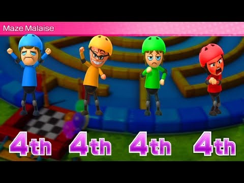 Wii Party U Minigames Dojo Domination The Joker Gameplay ( Master Difficulty ) #games #minhpartyu