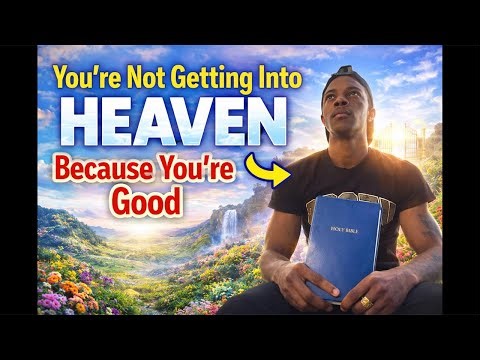 You’re Not Getting Into Heaven Because You’re Good….