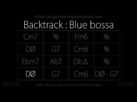 Blue Bossa (150bpm) : Backing track