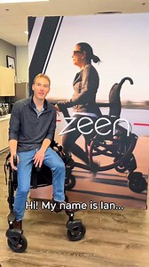 Meet Ian, one of our dedicated Internal Sales Specialists here at Zeen ✨ Ian's favorite feature of the Zeen mobility device is the assistive lift technology. This innovative system provides support for about 75% of your body weight, helping users rise to standing height with confidence. The assistive lift allows users to move safely and confidently at their own pace and ability level. Whether you're standing to reach something, moving through your daily routine, or spending time with loved ones,