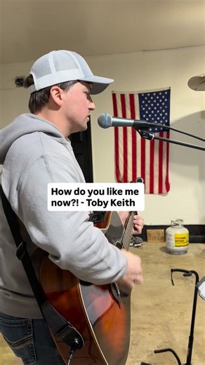 How do you like me now?! @tobykeith #countrymusic #coversong #livemusic #musician #oldschoolmusic | Jonas Walker