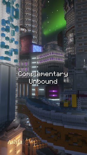 Minecraft Shaders that make city lights look good