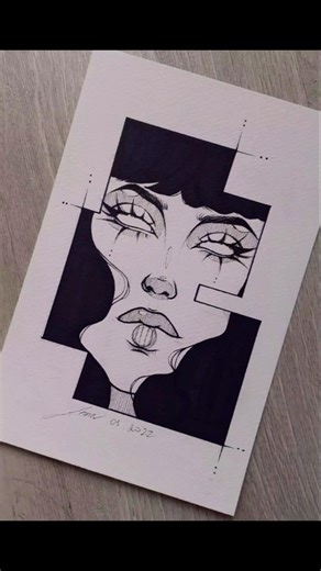 “Broken Face Drawing? 😱 Wait for the Result!”