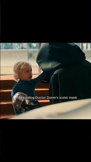 The Fantastic Four (2025) Post-Credit Scene : Who Is the Mysterious Cloaked Figure? 👀 #shorts
