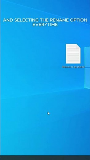 There’s a faster way to rename files in Windows.