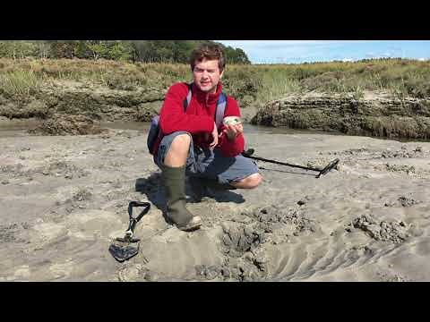 How To Dig For Clams At Drakes Island Maine.