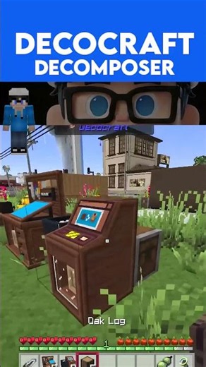 Decocraft Decomposer #minecraftshorts #minecraftmods