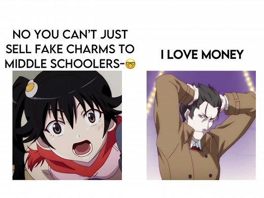 Karen bee arc #watchmono #monogatari #monogatariseries #monogatarimeme #nisemonogatari #karenbee #kaiki #kaikideishuu #karen #karenararagi #araragikaren #araragi #bakemonogatari