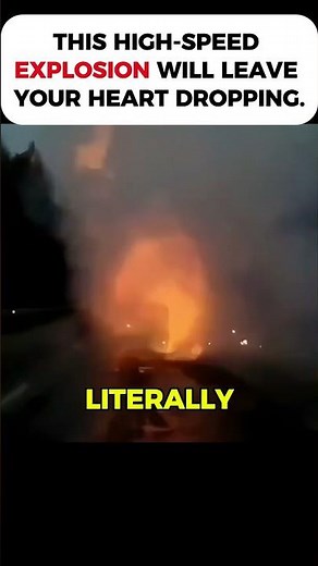 Car Explosion Caught on Camera | High Speed Highway Accident | Car Explosion Flying Car!