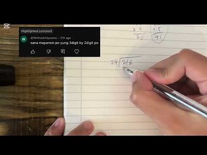 How to divide 3 digits by 2 digits