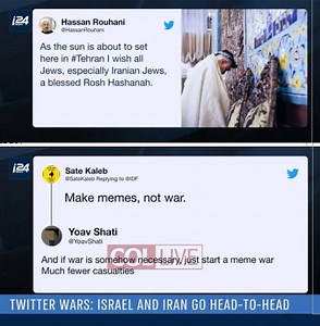 Israel, Iran Battle It Out on Twitter