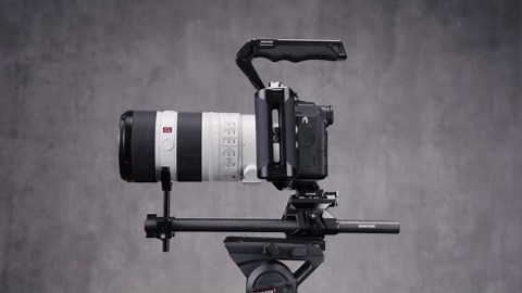 NEEWER Shoulder Mount Video Rig with Arca Quick Release DSLR Camera & Camcorder Mounting, Dual Handles 15mm Rods (16"/40cm), Filmmaking Video Stabilizer Compatible with SmallRig Follow Focus, SR007