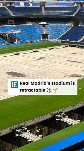Real Madrid’s stadium, Santiago Bernabéu, has a retractable grass surface. But why bother with such a complicated system? | Interesting Engineering