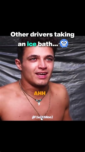 F1 Drivers Can't Handle Ice Bath Like Lewis Does #IceBath #F1