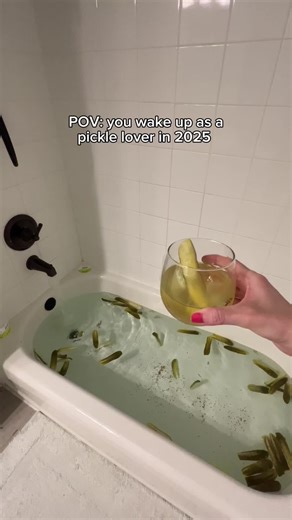 Start Your Day with a Refreshing Pickle Bath
