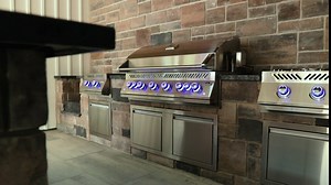 Napoleon Built-In Component - BIB18IRPSS - Dual Infrared Drop-In Burner, BBQ Grill, Stainless Steel, Propane Gas, 18-inch BBQ Grill Burner, Perfect Sear, Infrared SIZZLE ZONE™, Sear Station Burner