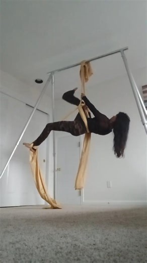 Another way to Inverted How to Aerial Silks Trick