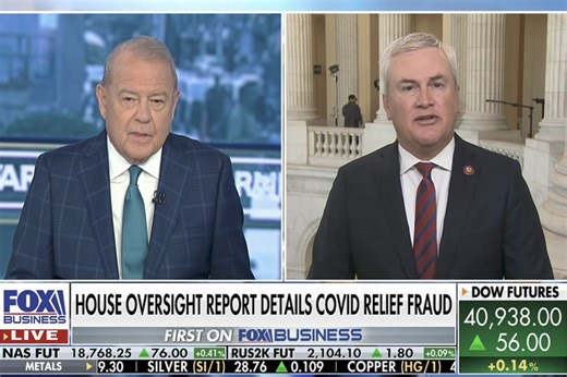 Congressman Comer joined Varney & Co. on Fox Business to discuss an oversight committee report he released today showing how Congressional Democrats’ and the Biden-Harris Administration’s spending spree led to historic fraud in pandemic unemployment programs. He pointed out that commonsense guardrails would have helped prevent the rampant theft of nearly $200 billion taxpayer dollars. | Congressman James Comer