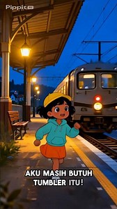 tambler minum ketinggalan di kereata #shorts #animasi