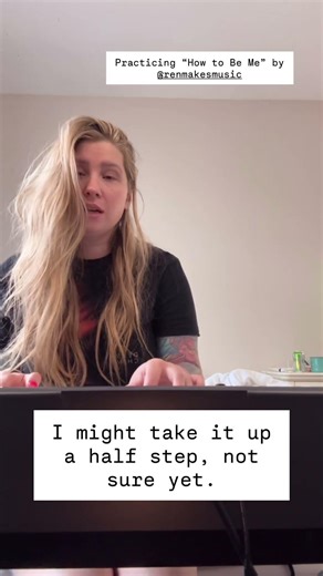 “How to Be Me” - Ren cover (just practicing, please be nice lol)