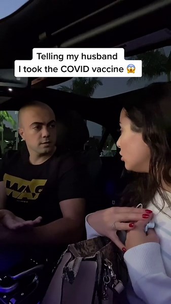 Caught Him Off Guard Hilarious Couple Prank During Vaccine Talk Goes Viral
