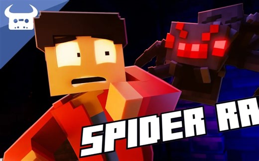 MINECRAFT SPIDER RAP | "Bull Is The Spider" | Dan Bull Animated Music Video