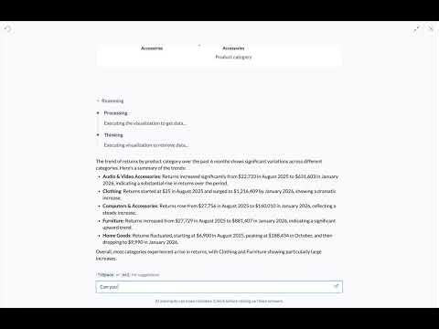 Key Driver Analysis with GoodData's Agentic AI Assistant