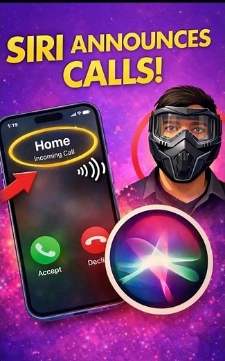 ⚠️Siri Will Say Caller Name! (10-Second Setup