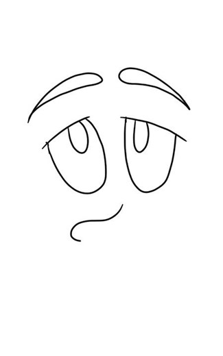 #easydrawing #shorts #doodle Draw a simple Face Expression