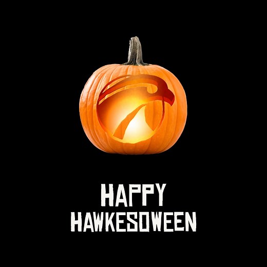 Nothing says Halloween at Hawkes like connecting virtually over pumpkin carving and dressing up our AI birds in costume. 🎃🪶 We may work remotely, but we always find ways to have fun together and celebrate our creativity. May the best bird (and pumpkin) win! #HawkesLearning #HappyHalloween #CompanyCulture | Hawkes Learning