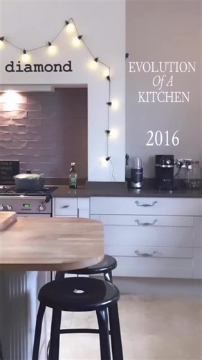 Evolution of my kitchen 💁🏼‍♀️ #beforeandafter #revamp #kitchen #kitchendesign #fyp #renovatingourhome #kitchenhacks