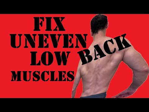 Fix Uneven Low Back Muscles - Strengthen Your Weak Side