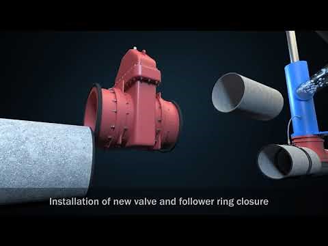 3D Animated Video Provides Overview of Line Stopping Prestressed Concrete Cylinder Pipe (AWWA C301)