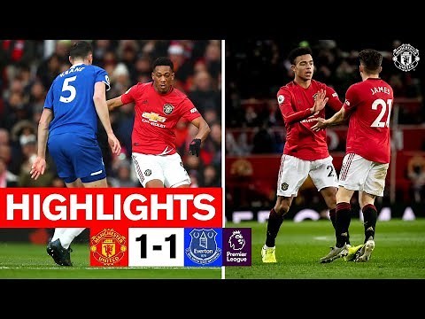 Highlights | Manchester United 1-1 Everton | Premier League