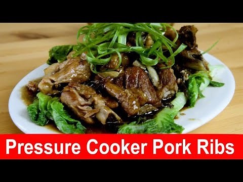 Pressure cooker pork ribs - easy fall-off-the-bone recipe