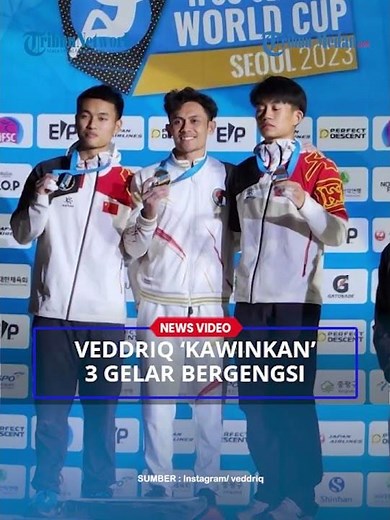 GILA❗ Veddriq 'Kawinkan' Medali Emas Asia, Piala Dunia dan OIimpiade